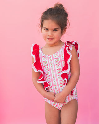 Ruffled One Piece | Cherry Pie - Eliza Cate and Co