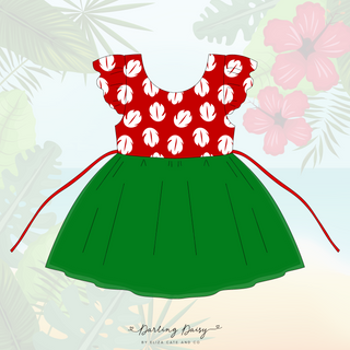 Tutu Twirl Dress | Little Wahine *PREORDER* - Eliza Cate and Co