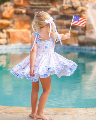 Tie Shoulder Twirl Dress | American Girl