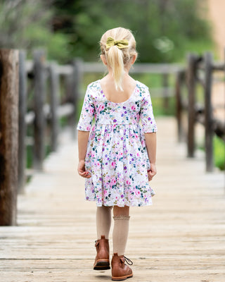 Ballet Dress | Autumn Berry Floral - Eliza Cate and Co