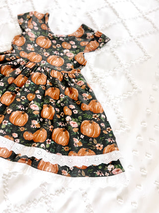 Twirl Dress | Pumpkin Harvest
