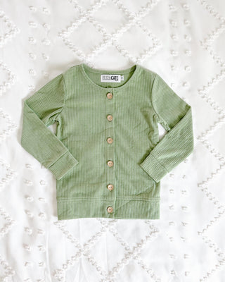Cardigan | Sage - Eliza Cate and Co
