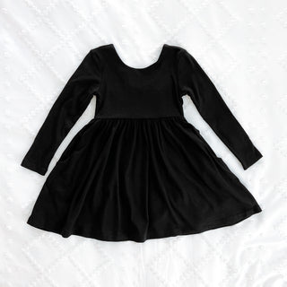 Ballet Dress | Onyx Black - Eliza Cate and Co