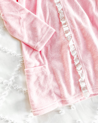 Terry Towel Cover Up | Peony Pink - Eliza Cate and Co