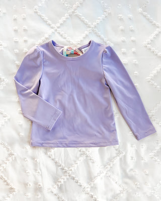 Splash Rash Guard (Top Only) | Rainbow Gingham - Eliza Cate and Co