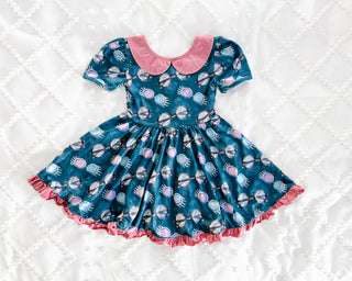 Vintage Twirl Dress | Luna Girl - Eliza Cate and Co